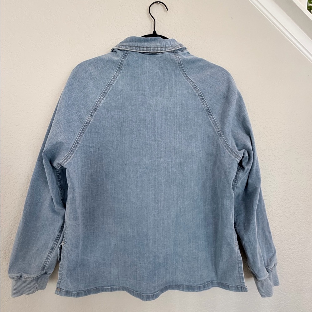 Universal Thread Denim Button-Down Shirt - image 6